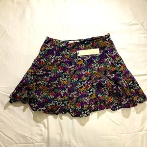 Pinch floral skort NWT